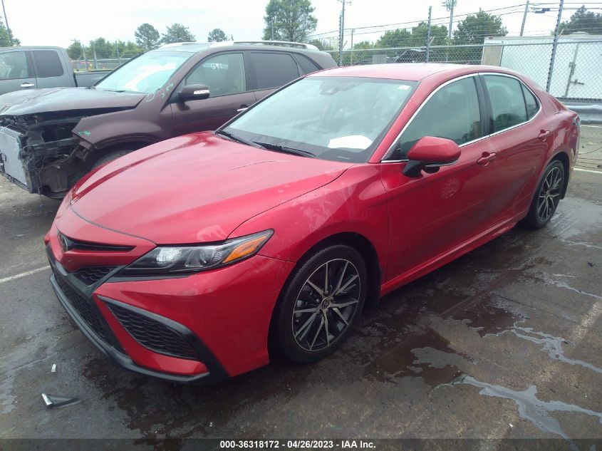 2021 TOYOTA CAMRY SE - 4T1T11AK1MU475182