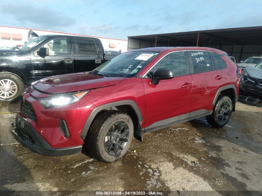2022 TOYOTA RAV4 LE - 2T3H1RFV0NW201309