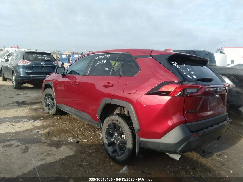 2022 TOYOTA RAV4 LE - 2T3H1RFV0NW201309