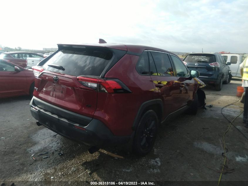 2022 TOYOTA RAV4 LE - 2T3H1RFV0NW201309