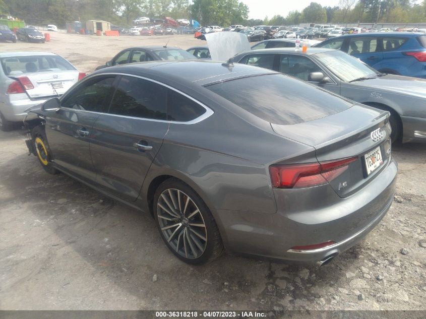 2018 AUDI A5 SPORTBACK PRESTIGE - WAUCNCF50JA040915