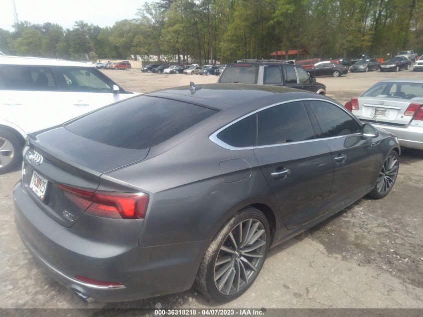 2018 AUDI A5 SPORTBACK PRESTIGE - WAUCNCF50JA040915