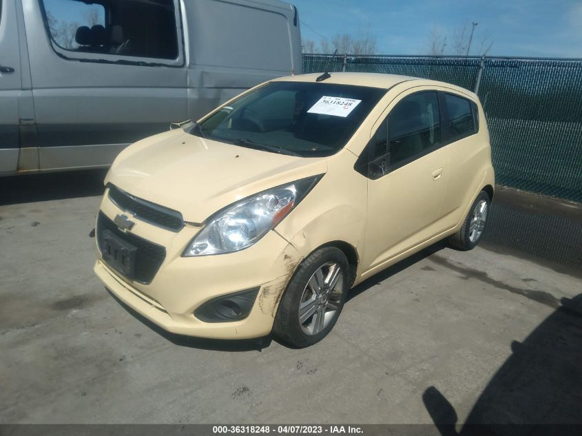 2014 CHEVROLET SPARK LS - KL8CB6S98EC561695