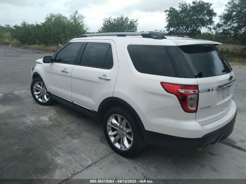 2013 FORD EXPLORER LIMITED - 1FM5K7F84DGA44369