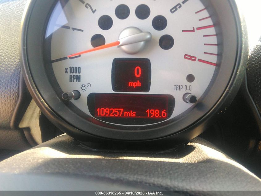 2013 MINI COOPER PACEMAN S ALL4 WMWSS7C57DWN71469
