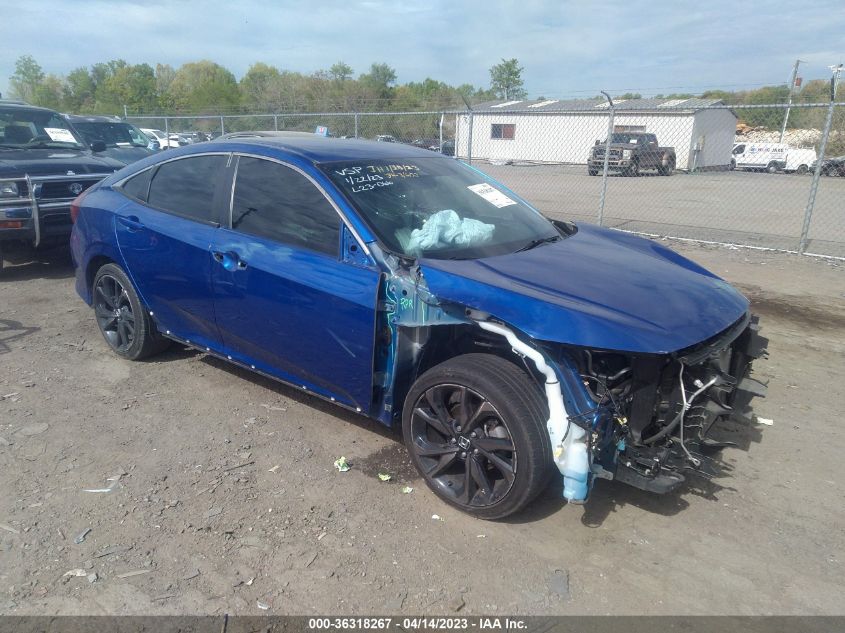 2020 HONDA CIVIC SEDAN SPORT - 2HGFC2F82LH601700