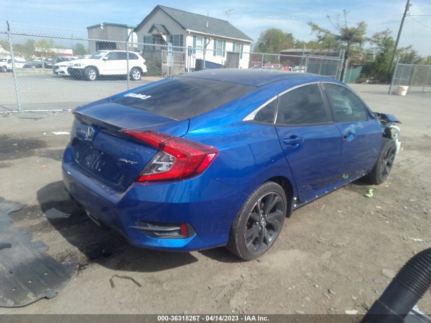 2020 HONDA CIVIC SEDAN SPORT - 2HGFC2F82LH601700