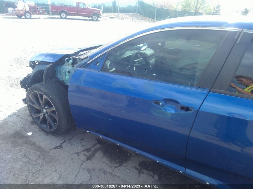 2020 HONDA CIVIC SEDAN SPORT - 2HGFC2F82LH601700