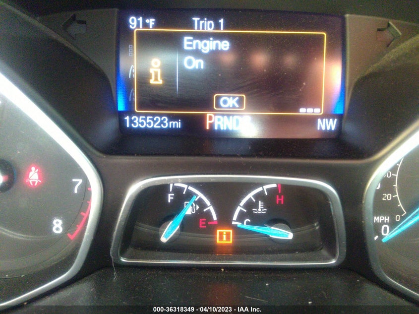 VIN 1FADP3M22HL313657 2017 FORD FOCUS SEL