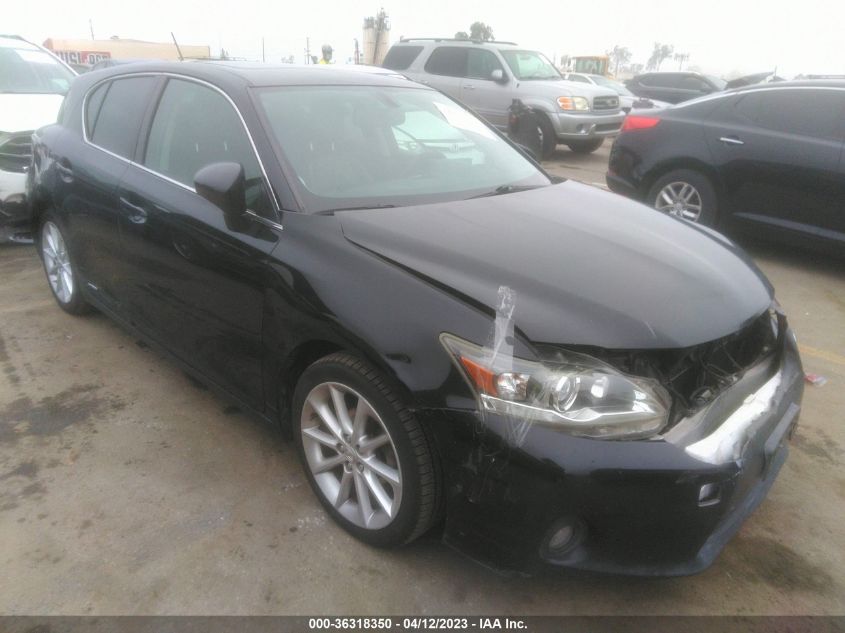 2013 LEXUS CT 200H HYBRID - JTHKD5BH8D2166434