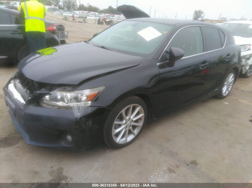 2013 LEXUS CT 200H HYBRID - JTHKD5BH8D2166434