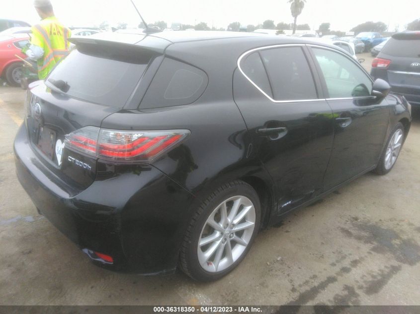 2013 LEXUS CT 200H HYBRID - JTHKD5BH8D2166434