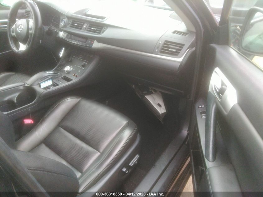 2013 LEXUS CT 200H HYBRID - JTHKD5BH8D2166434