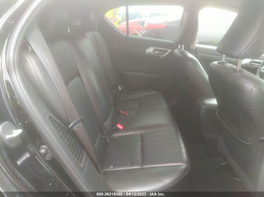 2013 LEXUS CT 200H HYBRID - JTHKD5BH8D2166434