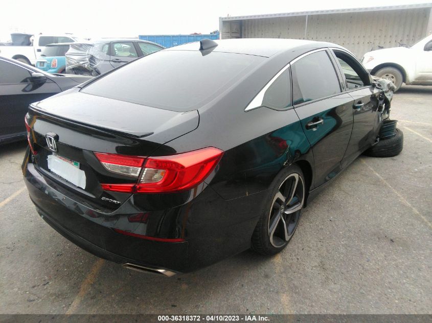 2018 HONDA ACCORD SEDAN SPORT 1.5T - 1HGCV1F31JA172380
