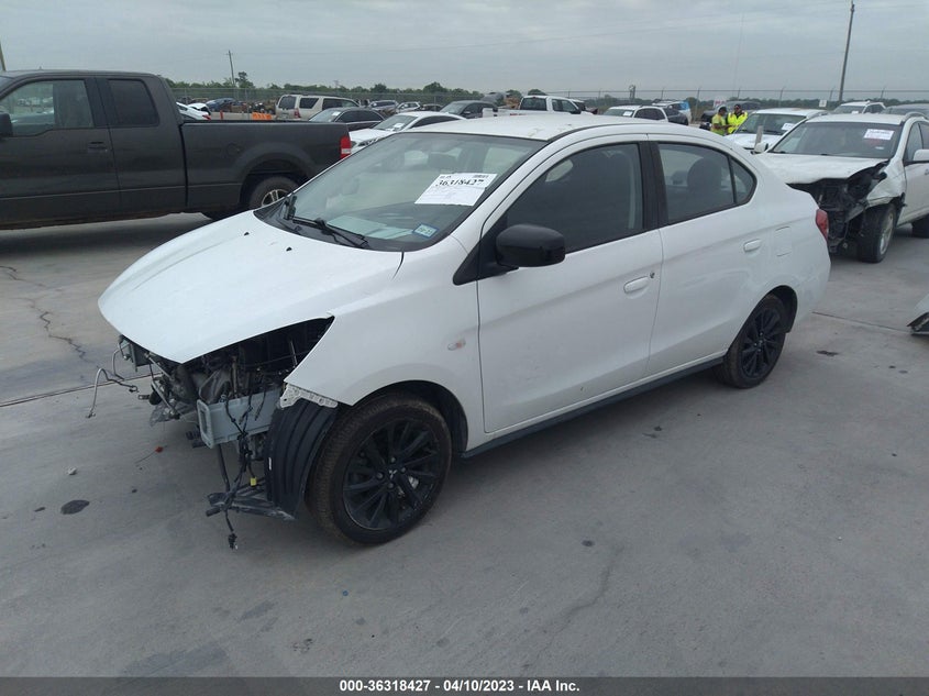 VIN ML32F4FJ0LHF10231 2020 MITSUBISHI MIRAGE G4 SE/LE