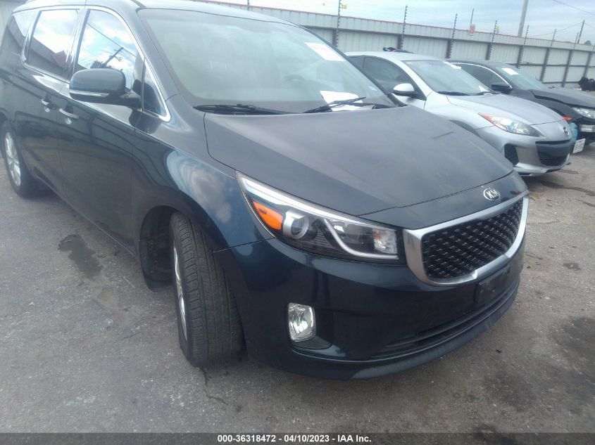 2015 KIA SEDONA EX - KNDMC5C18F6048751