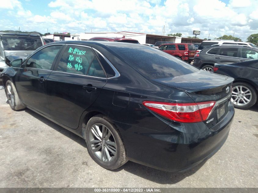 2017 TOYOTA CAMRY XLE/SE/LE/XSE - 4T1BF1FK0HU439706