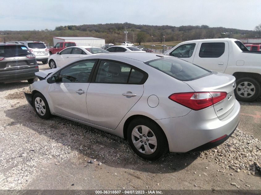 2015 KIA FORTE LX - KNAFK4A6XF5336911