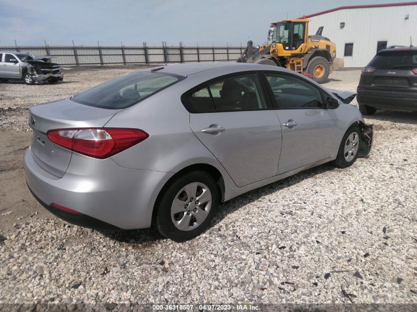 2015 KIA FORTE LX - KNAFK4A6XF5336911