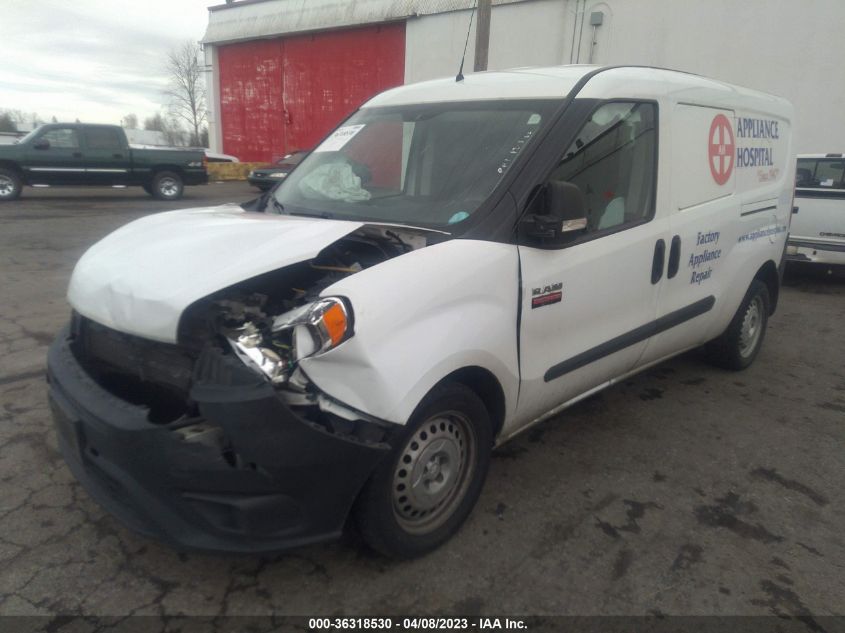 2016 RAM PROMASTER CITY CARGO VAN TRADESMAN ZFBERFAT4G6B85867