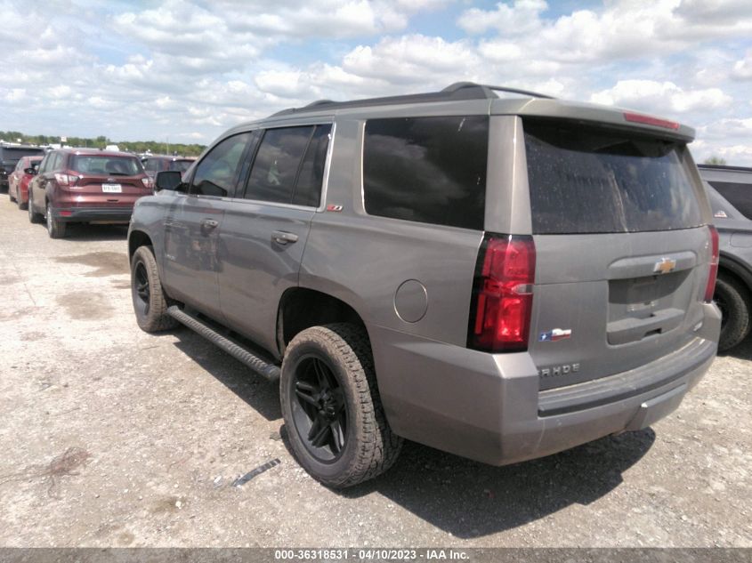 2017 CHEVROLET TAHOE LT - 1GNSKBKC0HR261293