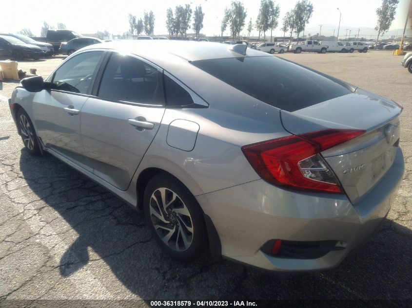 2018 HONDA CIVIC SEDAN EX - 2HGFC2F7XJH606583