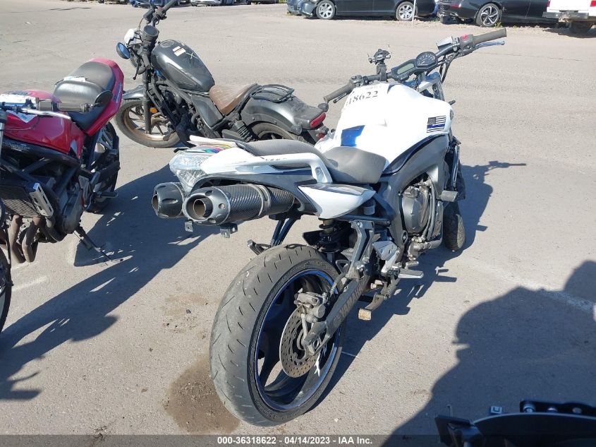 2009 YAMAHA FZ6 SHG - JYARJ13E09A006207