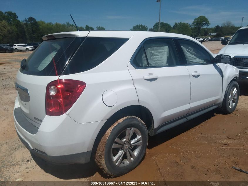 2013 CHEVROLET EQUINOX LS - 2GNALBEK6D6429584