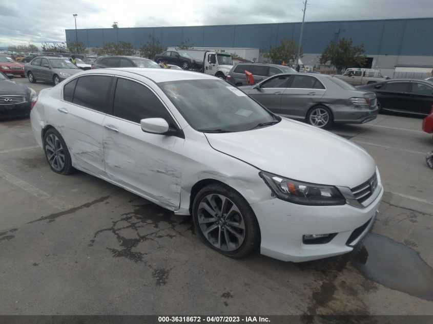 2015 HONDA ACCORD SEDAN SPORT - 1HGCR2F55FA024865