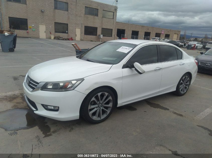 2015 HONDA ACCORD SEDAN SPORT - 1HGCR2F55FA024865