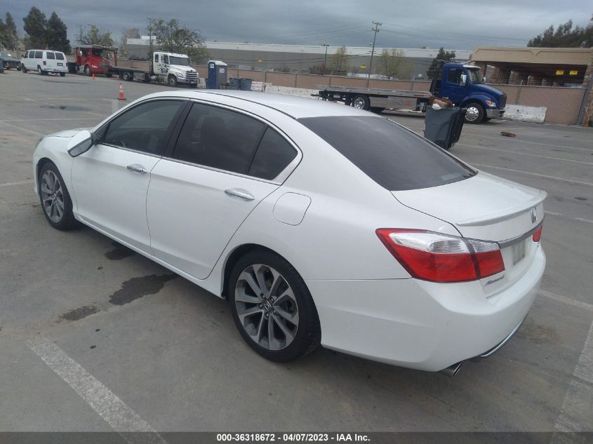 2015 HONDA ACCORD SEDAN SPORT - 1HGCR2F55FA024865