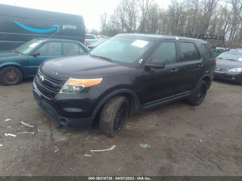 2014 FORD UTILITY POLICE 1FM5K8AR2EGA70766