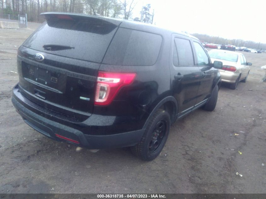 2014 FORD UTILITY POLICE 1FM5K8AR2EGA70766