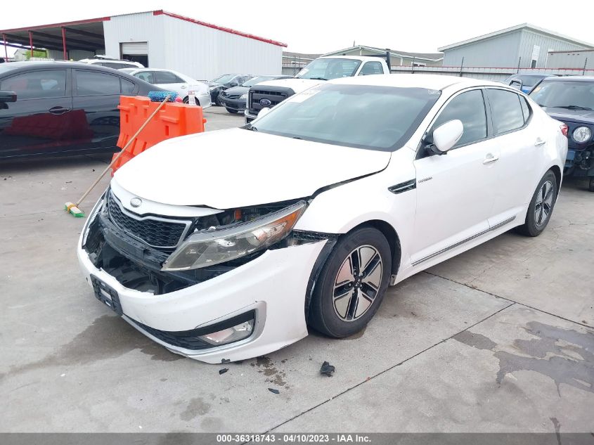 2013 KIA OPTIMA HYBRID LX - KNAGM4AD1D5046096