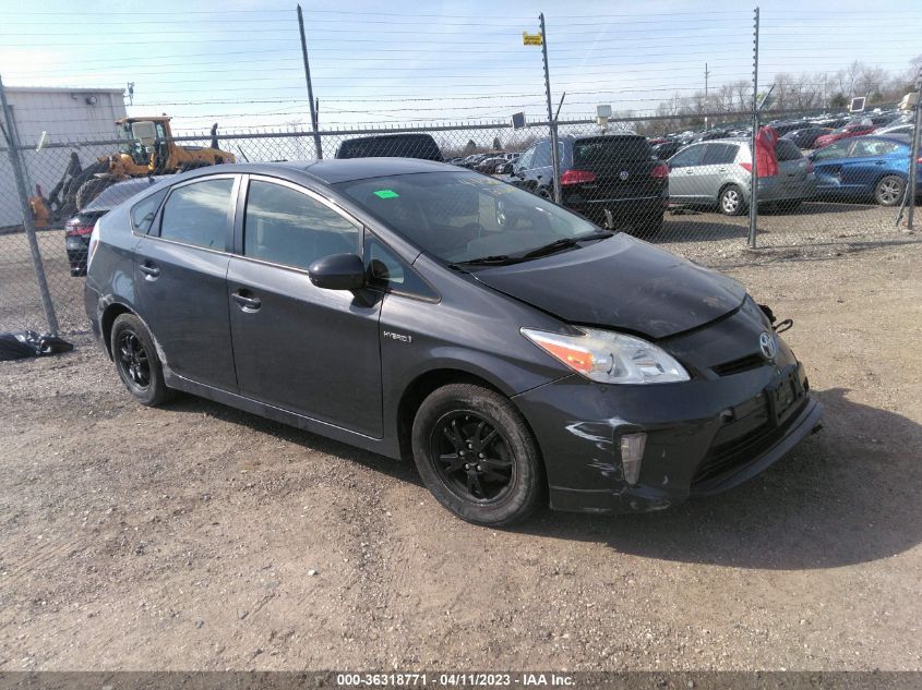 2014 TOYOTA PRIUS FOUR/FIVE/THREE/ONE/TWO - JTDKN3DU2E0363660