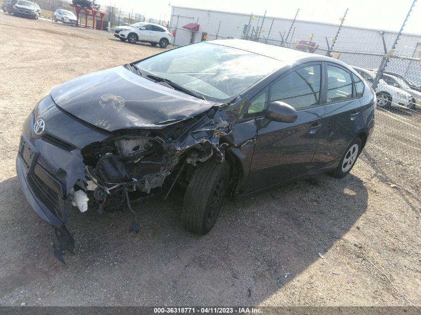 2014 TOYOTA PRIUS FOUR/FIVE/THREE/ONE/TWO - JTDKN3DU2E0363660