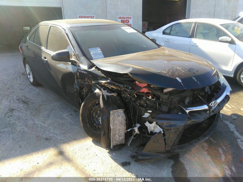 2017 TOYOTA CAMRY HYBRID - 4T1BD1FK7HU204998