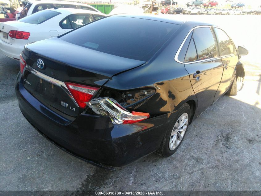 2017 TOYOTA CAMRY HYBRID - 4T1BD1FK7HU204998
