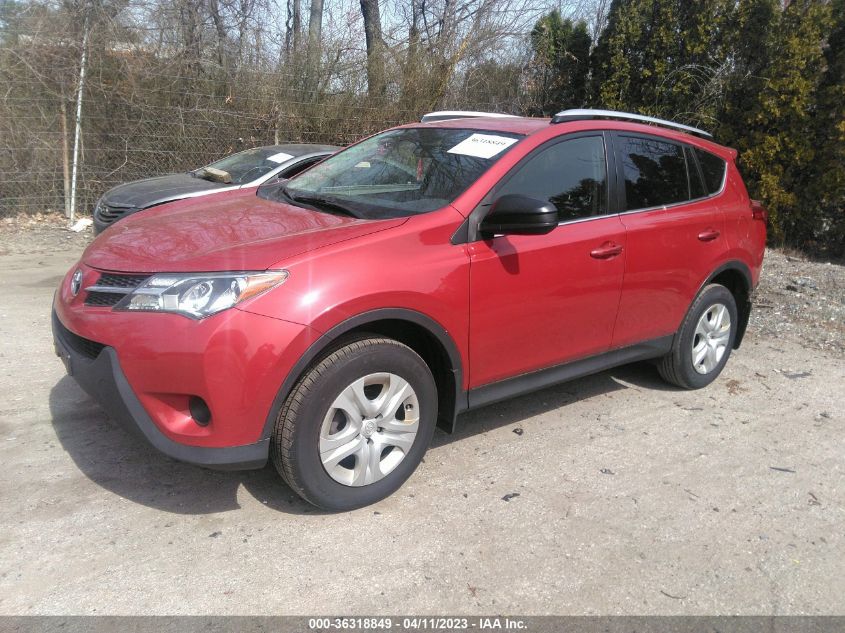 2015 TOYOTA RAV4 LE - JTMBFREV9FD162064