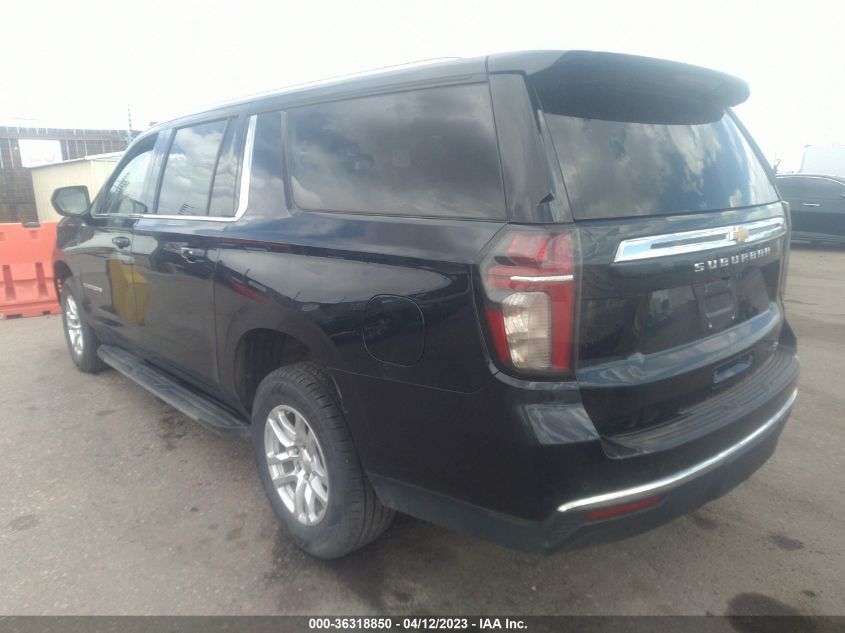 2021 CHEVROLET SUBURBAN LT - 1GNSKCKD3MR261782