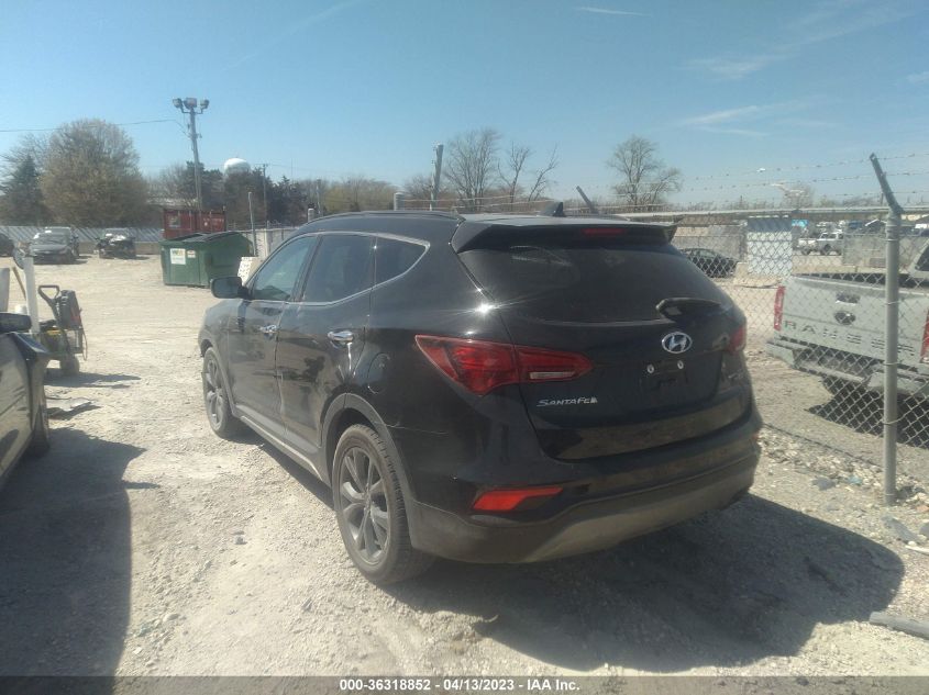 2017 HYUNDAI SANTA FE SPORT 2.0T ULTIMATE - 5XYZWDLA1HG498779