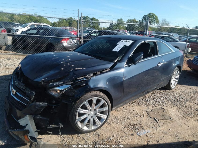 2015 CADILLAC ATS COUPE STANDARD AWD - 1G6AG1RX6F0123433