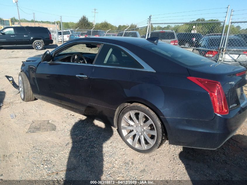 2015 CADILLAC ATS COUPE STANDARD AWD - 1G6AG1RX6F0123433