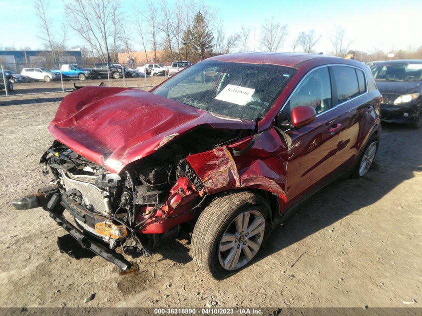 VIN KNDPM3AC4H7246548 2017 KIA SPORTAGE LX