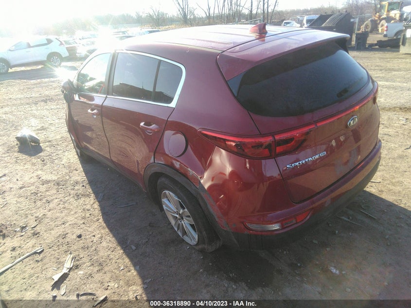 VIN KNDPM3AC4H7246548 2017 KIA SPORTAGE LX