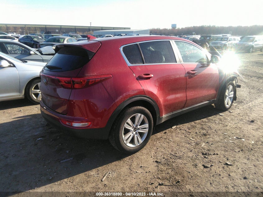 VIN KNDPM3AC4H7246548 2017 KIA SPORTAGE LX