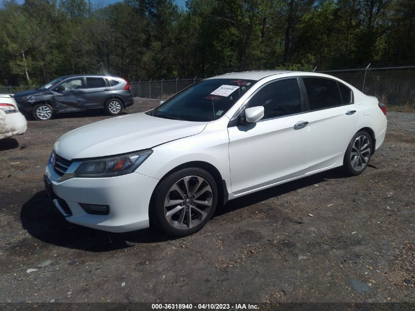 2014 HONDA ACCORD SEDAN SPORT - 1HGCR2F51EA245166