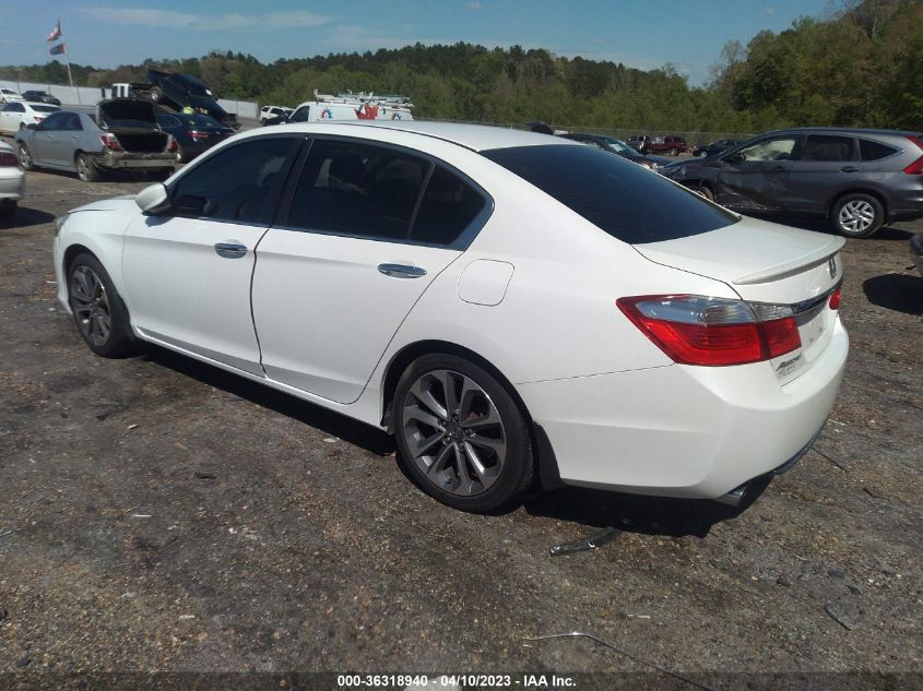 2014 HONDA ACCORD SEDAN SPORT - 1HGCR2F51EA245166