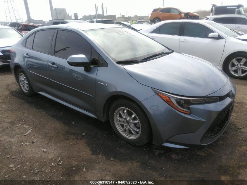 2020 TOYOTA COROLLA HYBRID LE - JTDEBRBE6LJ016943